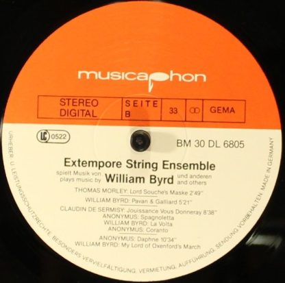 Musicaphon BM 30 DL 6805 - The Extempore String Ensemble Spielt - Image 4