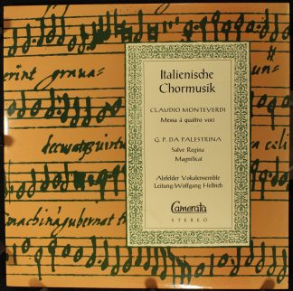 Camerata CMS 30055 LPM - Italienische Chormusik