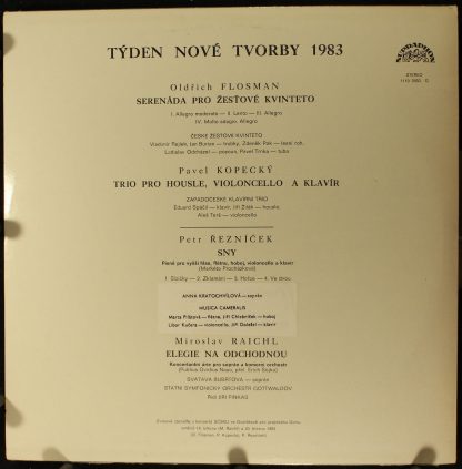 Supraphon 1119 3550 G - Týden Nové Tvorby 1983 - Image 2