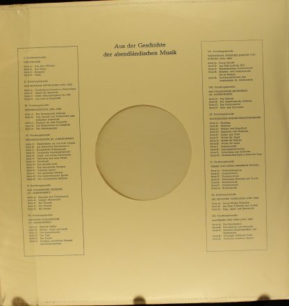 Archiv Produktion 14070 - Concerto Per Il Violoncello Obligato O - Image 4