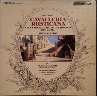 London Records OSA 1266 - Cavalleria Rusticana / Elena Souliotis