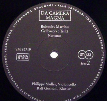 Da Camera Magna SM 93719 - Cellowerke 2 - Image 3