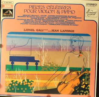EMI 2C 053-11641 - Pièces Célèbres Pour Violon & Piano
