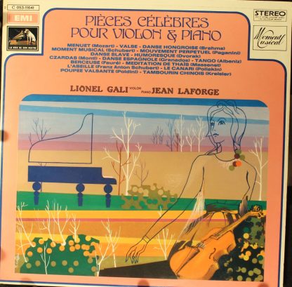 EMI 2C 053-11641 - Pièces Célèbres Pour Violon & Piano