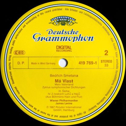 Deutsche Grammophon 419 768-1 - Má Vlast - Image 4
