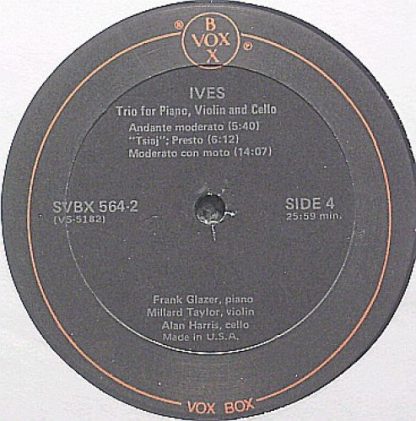 VoxBox SVBX 564 - Complete Chamber Music Vol. I - Image 6