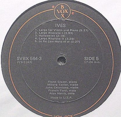VoxBox SVBX 564 - Complete Chamber Music Vol. I - Image 7