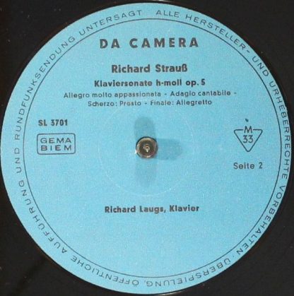 Da Camera Magna SM 93701 - Cellosonate / Klaviersonate - Image 4