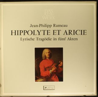 Das Alte Werk SAWO 9972/74-B - Hippolyte et Aricie - Lyrische Tr