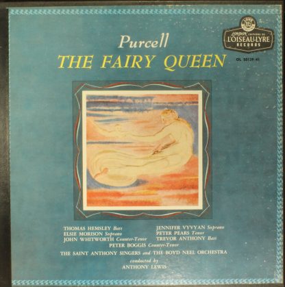 Éditions De L'Oiseau-Lyre OL. 50139 - Purcell - The Fairy Queen