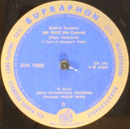 Supraphon SUA 10262/263 - Má Vlast - My Country - Image 5