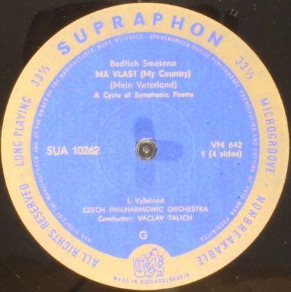 Supraphon SUA 10262/263 - Má Vlast - My Country - Image 6