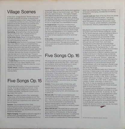 Deutsche Grammophon 2530 405 - Dorfszenen / Village Scenes, Lied - Image 5