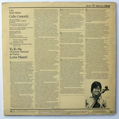 CBS Masterworks 35848 - Cello Concertos - Image 2