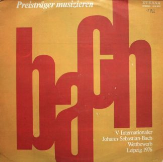 Eterna 8 26 870 - V. Internationaler Johann-Sebastian-Bach-Wettb