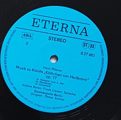 Eterna 8 27 683 - Penthesilea / Musik Zu Kleists "Käthchen Von H - Image 2