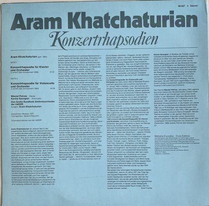 Eurodisc 66 697 4 - Konzertrhapsodien - Image 2