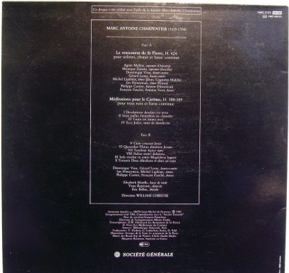 Deutsche Harmonia Mundi HMC 5151 - Le Reniement De St Pierre -Mé - Image 2