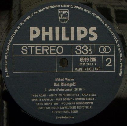 Philips 6747 046 - Das Rheingold   (Bayreuther Festspiele) - Image 8