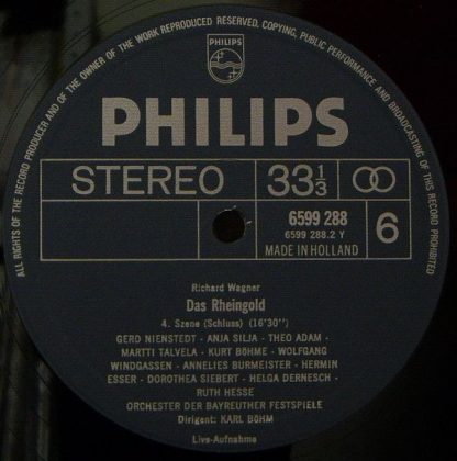 Philips 6747 046 - Das Rheingold   (Bayreuther Festspiele) - Image 12