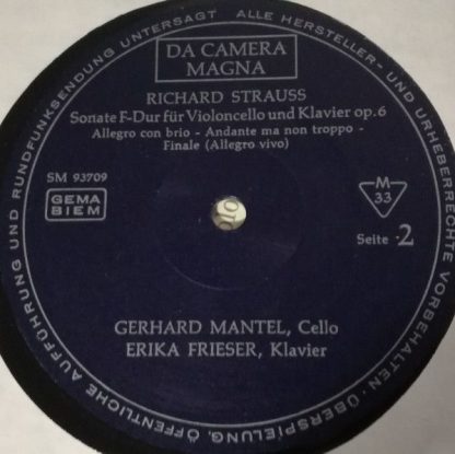 Da Camera Magna SM 93709 - Cellosonate / Violinsonate - Image 4