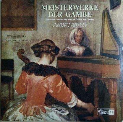 Concert Hall SMS-2496 - Meisterwerke Der Gambe (Suiten Und Sonat