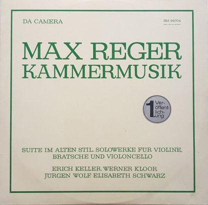 Da Camera SM 92704 - Kammermusik (Suite Im Alten Stil, Solowerke