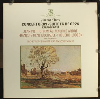 Erato STU 71423 - Concert Op. 89, Suite En Re Op. 24, Kardec Op.