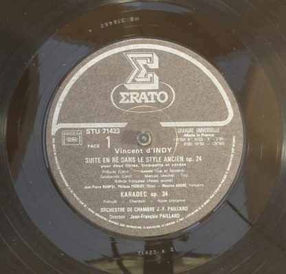 Erato STU 71423 - Concert Op. 89, Suite En Re Op. 24, Kardec Op. - Image 5