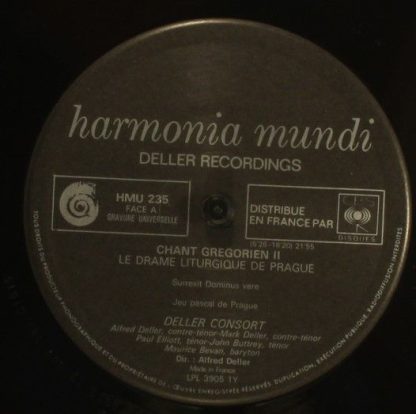 Harmonia Mundi HMU 235 - Le Jeu Pascal De Prague - Image 3