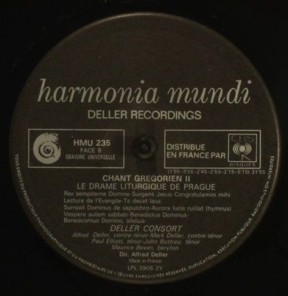 Harmonia Mundi HMU 235 - Le Jeu Pascal De Prague - Image 4