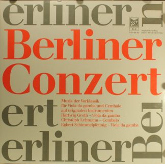 FSM 68 713 - Musik Der Vorklassik Für Viola Da Gamba Und Cembalo