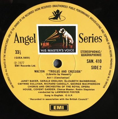 EMI SLS 997 - Troilus & Cressida - Image 3