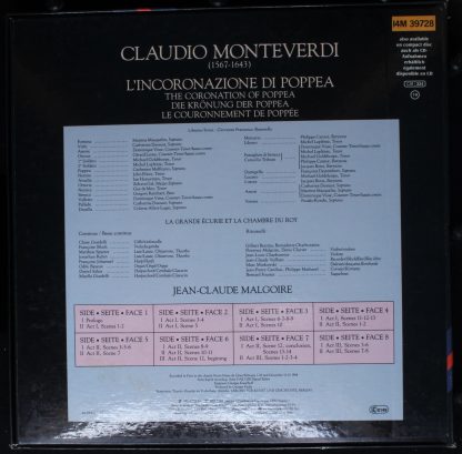 CBS Masterworks M3K 39728 - L'Incoronazione Di Poppea - Image 2