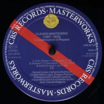 CBS Masterworks M3K 39728 - L'Incoronazione Di Poppea - Image 6