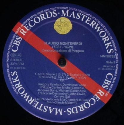 CBS Masterworks M3K 39728 - L'Incoronazione Di Poppea - Image 7