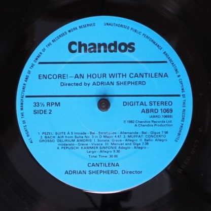 Chandos ABRD 1069 - Encore - An Hour With Cantilena - Image 5