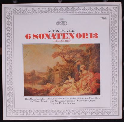 Archiv Produktion 2533 117 - 6 Sonaten Op. 13 »Il Pastor Fido«