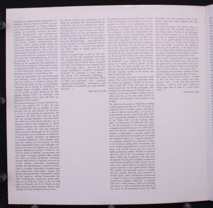 Archiv Produktion 2533 117 - 6 Sonaten Op. 13 »Il Pastor Fido« - Image 2
