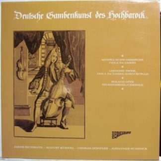 Studio XVII Augsburg 66.22509 - Deutsche Gambenkunst Des Hochbar