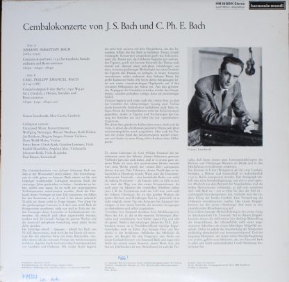 Harmonia Mundi 30 509 K - Cembalokonzerte Von J. S. Bach Und C. - Image 2