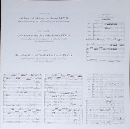 Telefunken SKW 6/1-2 - Das Kantatenwerk (Complete Cantatas) | BW - Image 3