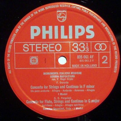Philips 835 061 AY - Serata Napoletana - Image 3