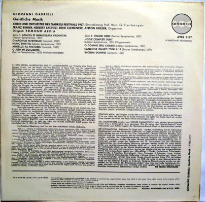 Amadeo AVRS 6117 - Geistliche Musik - Image 3