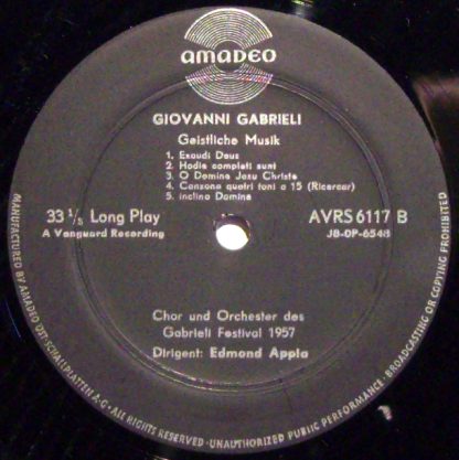 Amadeo AVRS 6117 - Geistliche Musik - Image 4