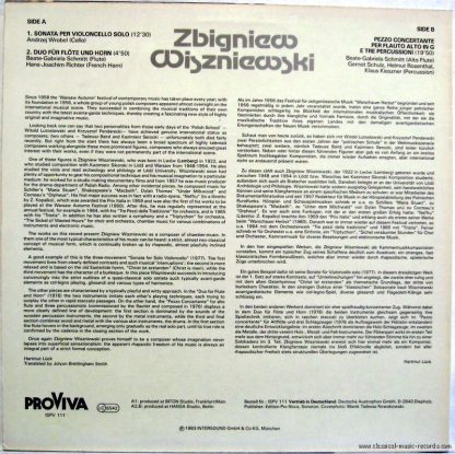 Pro Viva ISPV 111 - Sonata / Duo / Pezzo Concertante - Image 3