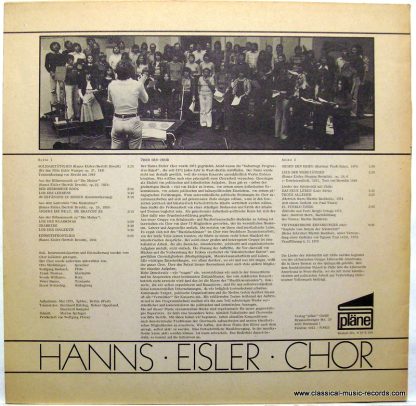 pläne S 30 E 200 - Hanns-Eisler-Chor - Image 2