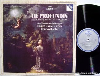 Archiv Production 415 526-1 - De Profundis - Kantaten Des Deutsc