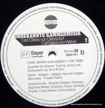 Bayer (2) 0666233 - Unbekannte Kammermusik 3 - Image 3