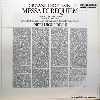 Fonit Cetra Musica/Aperta LMA3015 - Messa Di Requiem - Image 2